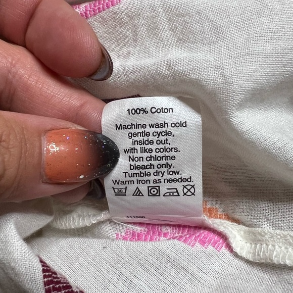 J. Crew Colorful Embroidered Tank Top size 6 - Picture 11 of 15